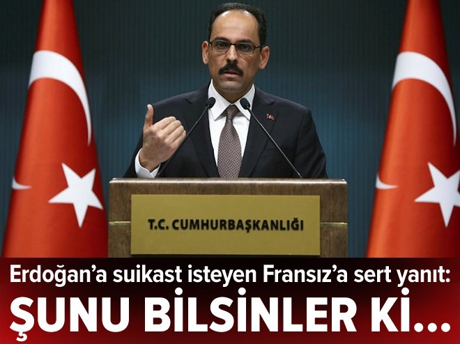 Cumhurbaşkanlığı'ndan Fransız siyaset bilimciye yanıt