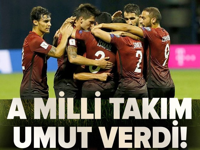 A Milliler umut verdi
