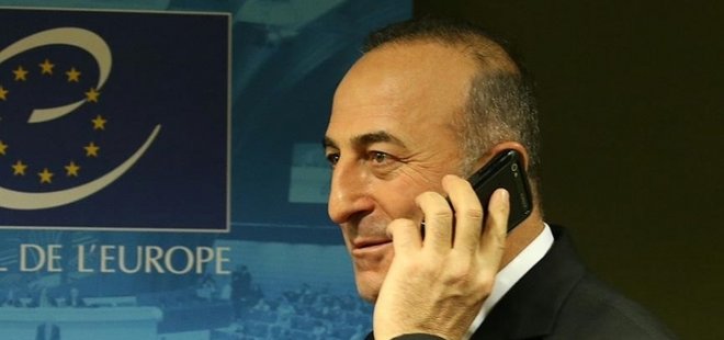ÇAVUŞOĞLU'NDAN KRİTİK TELEFON GÖRÜŞMESİ