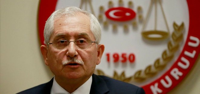 YSK BAŞKANI SADİ GÜVEN'DEN AÇIKLAMA