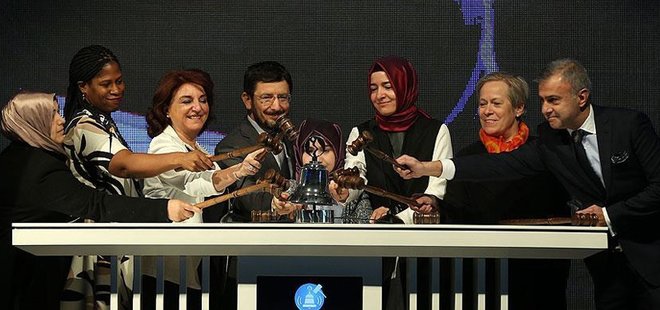 BORSA İSTANBUL'DA GONG KADINLAR İÇİN ÇALDI