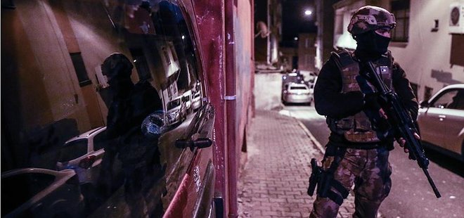 İSTANBUL'DA TERÖR OPERASYONU: 6 GÖZALTI