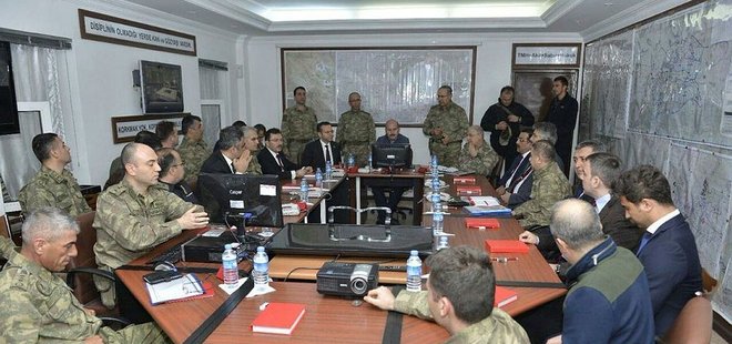 İÇİŞLERİ BAKANI SOYLU OPERASYON BÖLGESİNDE