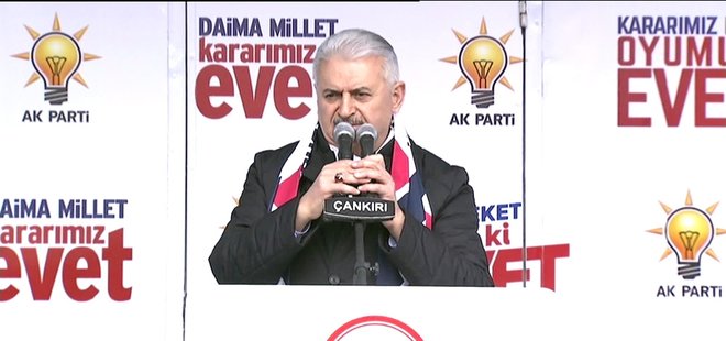 YILDIRIM: AVRUPA'NIN BAZI ÜLKELERİ HİÇ UNUTMASIN...