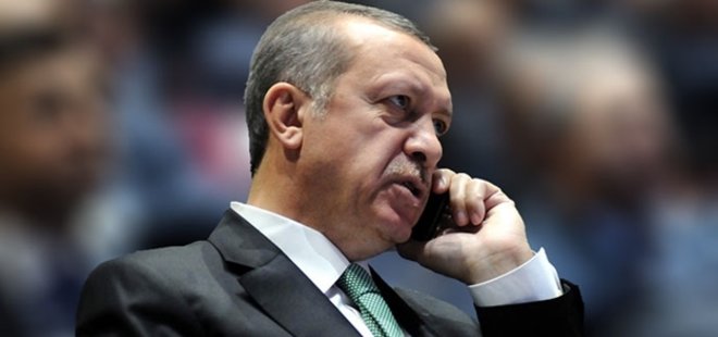 ERDOĞAN'DAN TEBRİK TELEFONU
