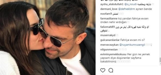 NİŞANLISINI FAHRİYE EVCEN ZANNETTİLER!