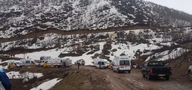 TUNCELİ'DE DÜŞEN HELİKOPTERDE BULUNANLARIN İSİMLERİ BELLİ OLDU