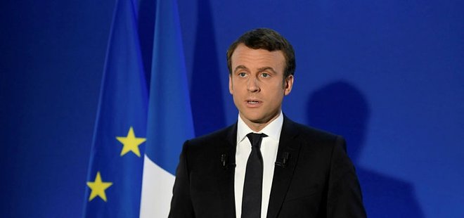 SEÇİMLERİN ARDINDAN MACRON'DAN İLK AÇIKLAMA
