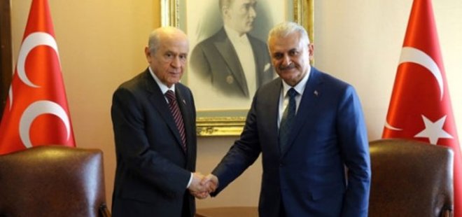 BAŞBAKAN YILDIRIM, BAHÇELİ İLE GÖRÜŞECEK