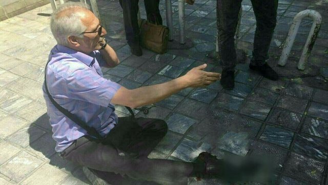 İran'daki çifte saldırıdan ilk fotoğraflar