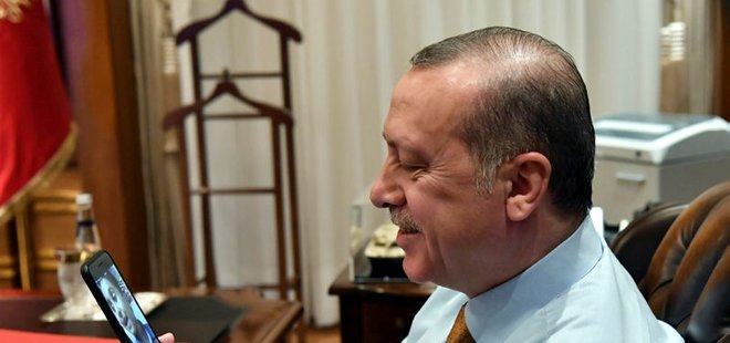 CUMHURBAŞKANI ERDOĞAN, LÖSEMİ HASTASI BEDİRHAN’LA GÖRÜŞTÜ