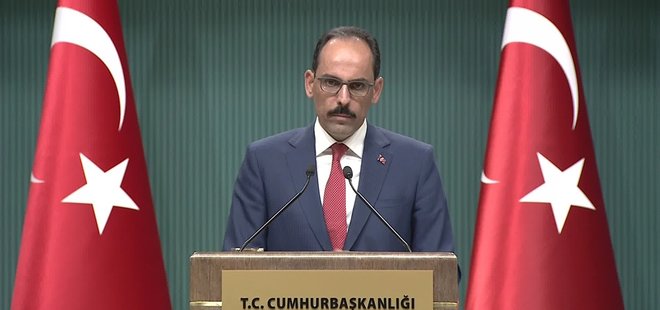 CUMHURBAŞKANLIĞI'NDAN ALMANYA'NIN KÜSTAH AÇIKLAMALARINA SERT TEPKİ