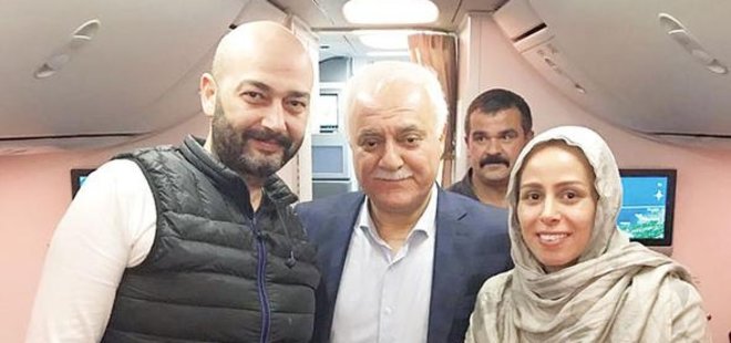 NİHAT HATİPOĞLU NİRAN ÜNSAL'IN NİKAHINI UÇAKTA KIYDI