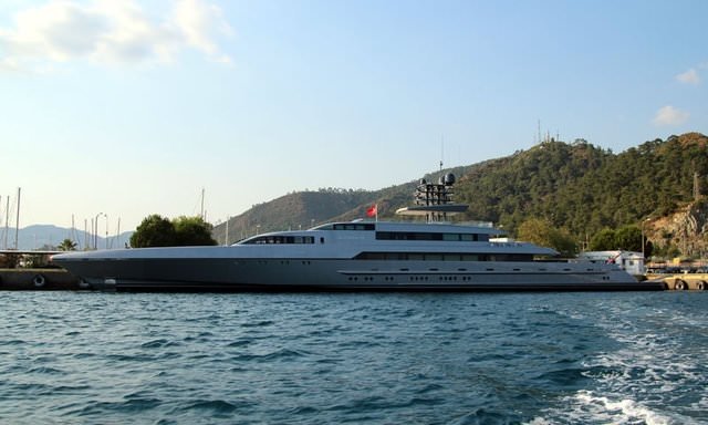 80 milyon euroluk yat, Muğla'da