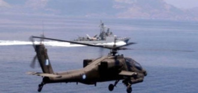 YUNANİSTAN'DA ASKERİ HELİKOPTER DÜŞTÜ: 4 ÖLÜ
