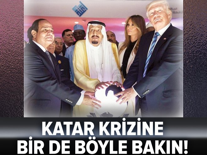 Katar krizine bir de böyle bakın!
