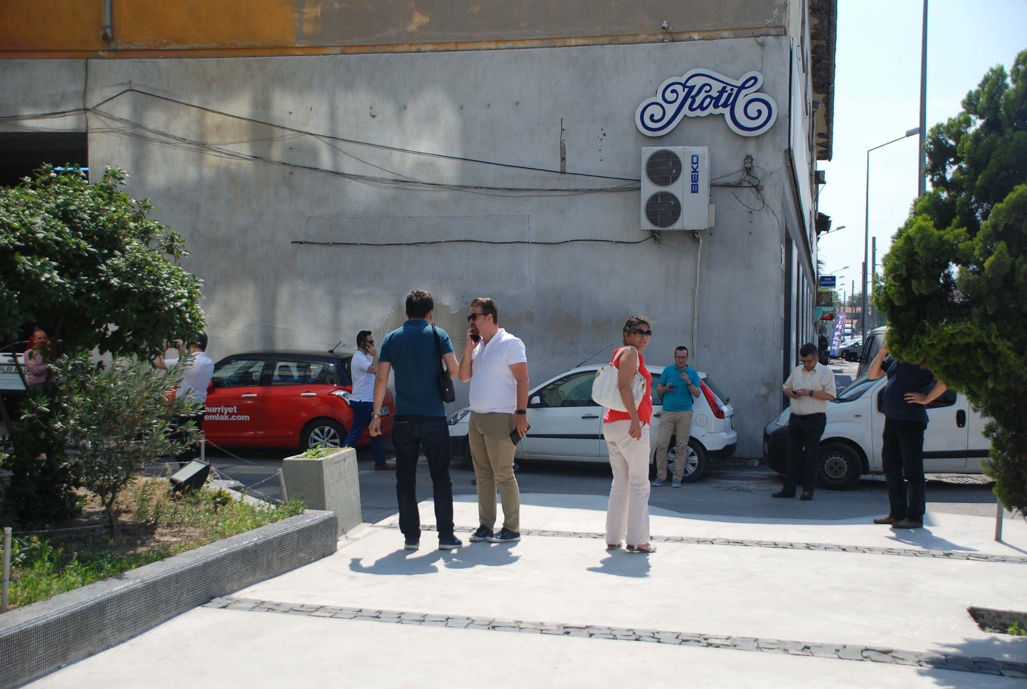 Ege'de meydana gelen deprem sonrası ilk fotoğraflar