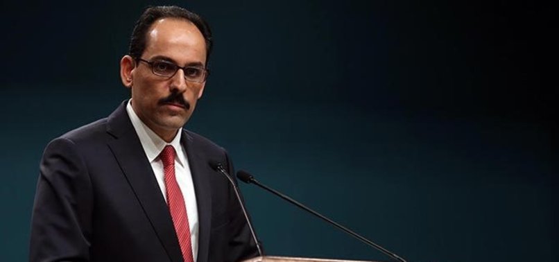 KALIN, ALMAN MECLİSİ'Nİ ELEŞTİRDİ