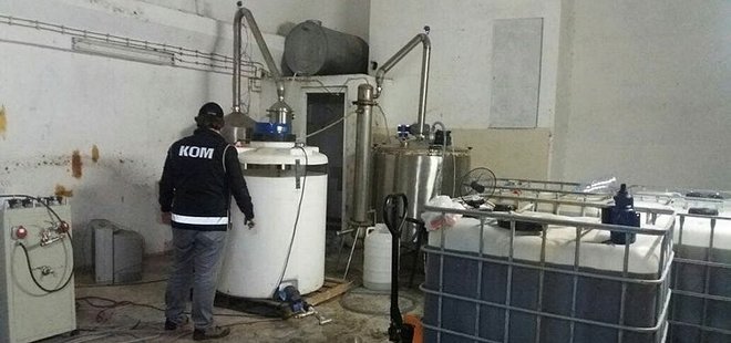 TÜRKİYE'NİN EN BÜYÜK SAHTE İÇKİ OPERASYONU