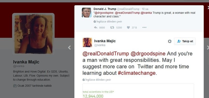 TRUMP TWİTTER'DA IVANKALARI KARIŞTIRDI