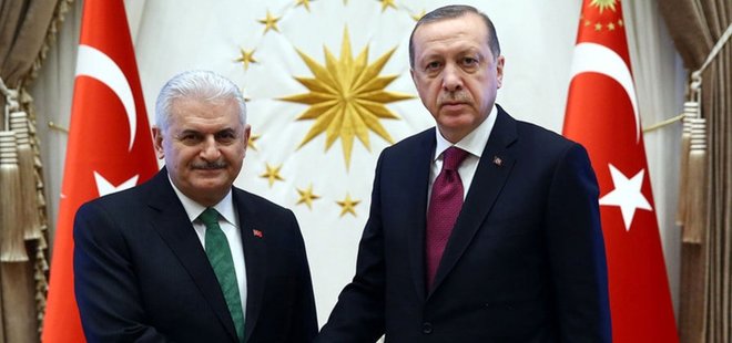 CUMHURBAŞKANI ERDOĞAN, BAŞBAKANI KABUL ETTİ!