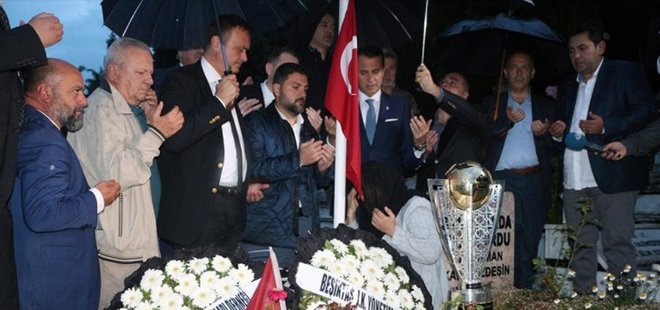 ŞAMPİYONLUK KUPASI ŞEHİDİN MEZARINDA!