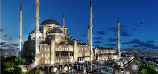 ÇAMLICA CAMİSİ'NİN DETAYLARI ERDOĞAN’DAN