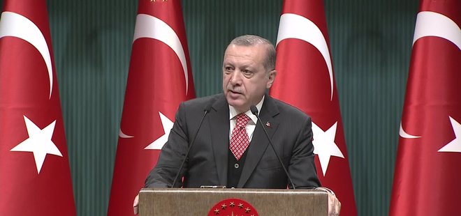ERDOĞAN: TARİH KİTAPLARINDA MÜFREDATIMIZI YENİDEN DÜZENLEYECEĞİZ