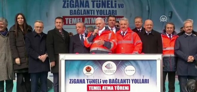 BAŞBAKAN DEV PROJE İÇİN TARİH VERDİ
