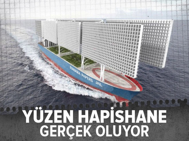 Yüzen hapishane gerçek olacak