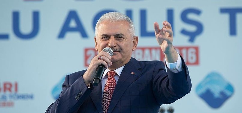BAŞBAKAN YILDIRIM: BİZİ BİRBİRİMİZE DÜŞÜRMEYE ÇALIŞANLAR YERLİ DEĞİL