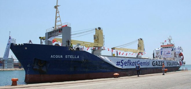 TÜRKİYE'DEN GAZZE'YE 10 BİN TONLUK İNSANİ YARDIM