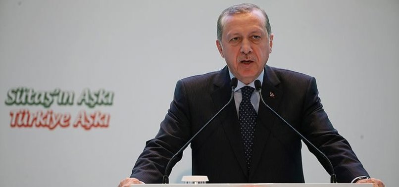 CUMHURBAŞKANI ERDOĞAN İZMİR'DE KONUŞTU