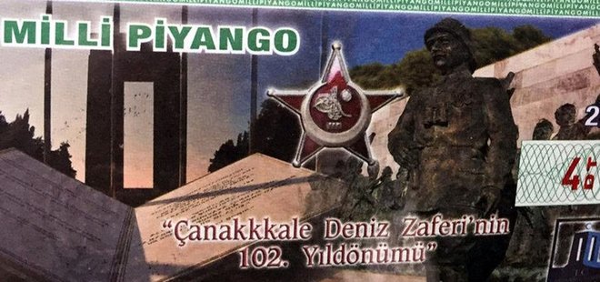 MİLLİ PİYANGO 'ÇANAKKALE' BİLETLERİNDE ŞOKE EDEN HATA
