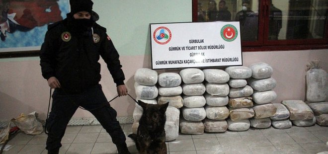 İRAN SINIRINDA ELE GEÇİRİLDİ