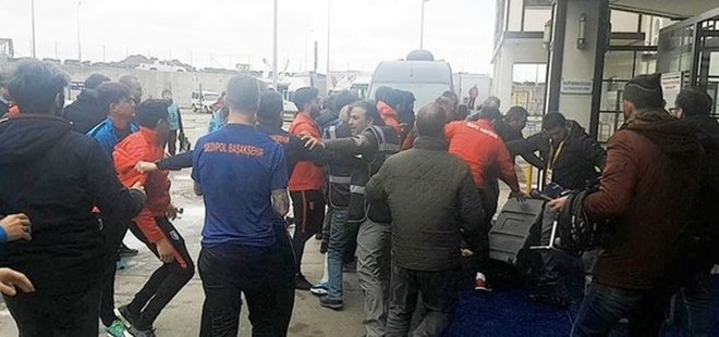 A SPOR MUHABİRİNE SALDIRAN FUTBOLCULAR HESAP VERECEK
