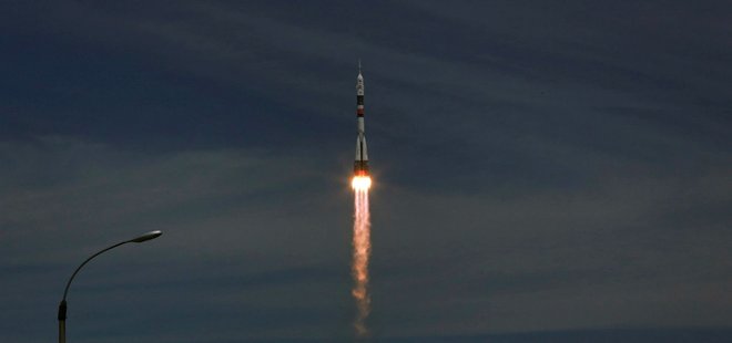 SOYUZ BAŞARIYLA FIRLATILDI