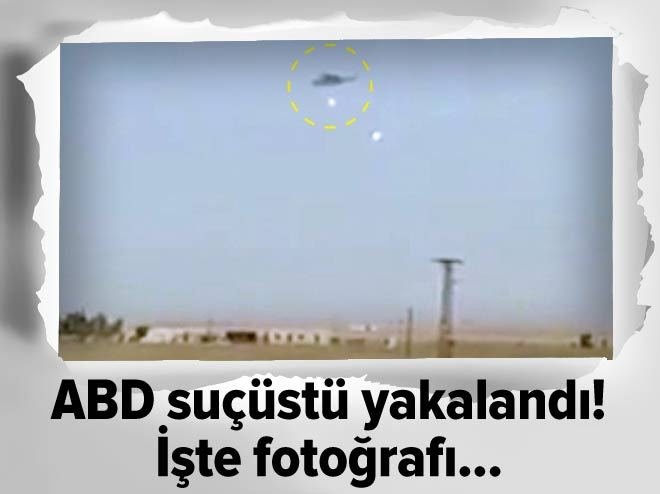 ABD suçüstü yakalandı! İşte fotoğrafı...