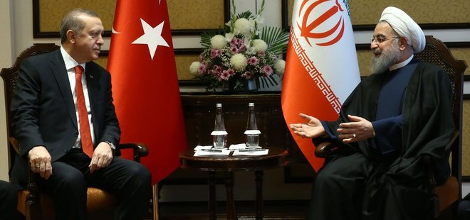 ERDOĞAN, RUHANİ İLE GÖRÜŞTÜ