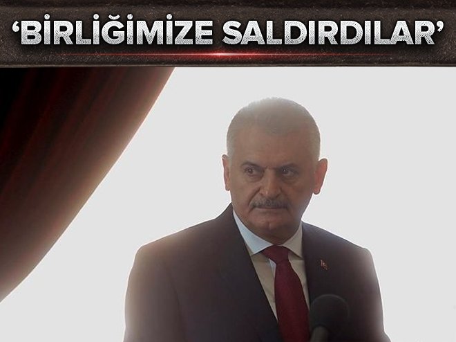 Başbakan'dan saldırıya ilişlin ilk açıklama