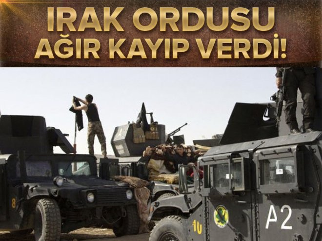 Irak Ordusuna saldırı! 70 asker öldü