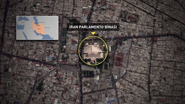 İran'daki çifte saldırıdan ilk fotoğraflar