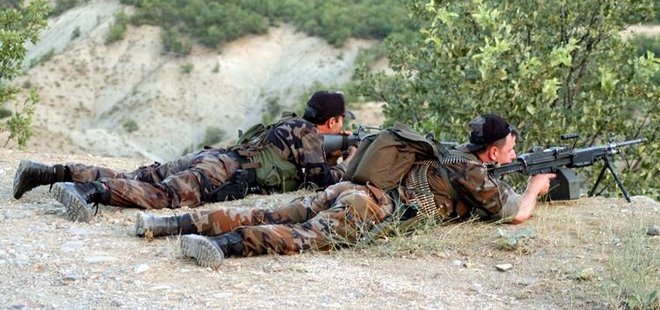 GÖRESE DAĞI'NDA ÇATIŞMA: 1 ASKER YARALI