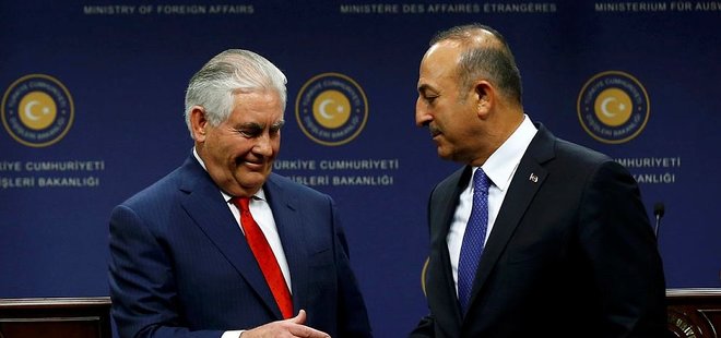 BAKAN ÇAVUŞOĞLU: ABD'NİN YPG'YE VERDİĞİ DESTEK BİZİ ÜZDÜ