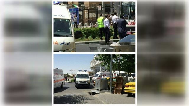İran'daki çifte saldırıdan ilk fotoğraflar