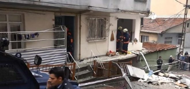 İSTANBUL'DA MUTFAK TÜPÜ BOMBA GİBİ PATLADI