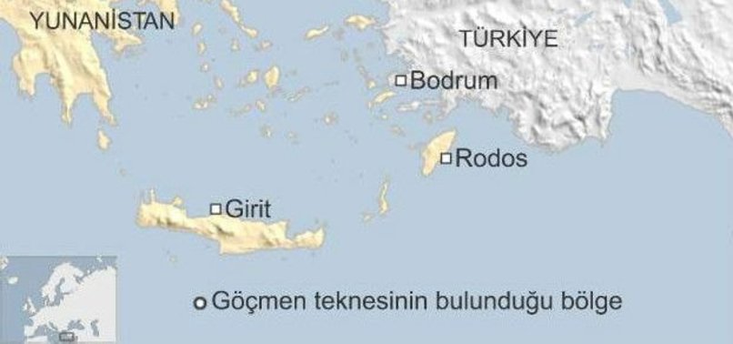 AKDENİZ'DE FACİA 700 KİŞİLİK TEKNE BATTI!