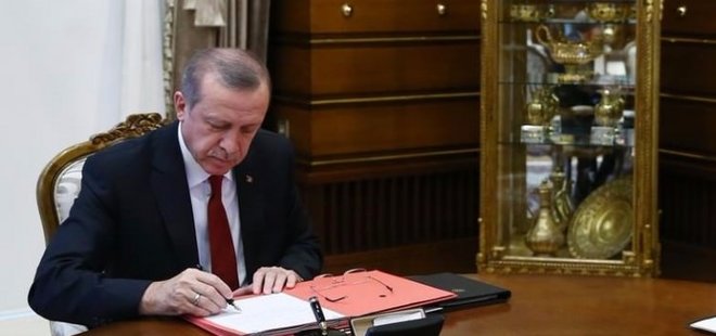 ERDOĞAN'DAN 47 KANUNA ONAY