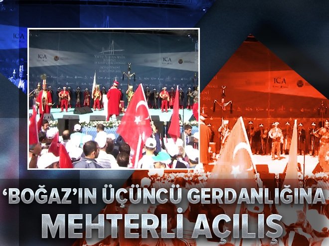 'Boğaz'ın yeni gerdanlığına mehterli açılış