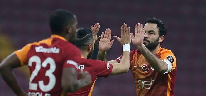 GALATASARAY, GENÇLERBİRLİĞİ'Nİ SON DAKİKADA GEÇTİ
